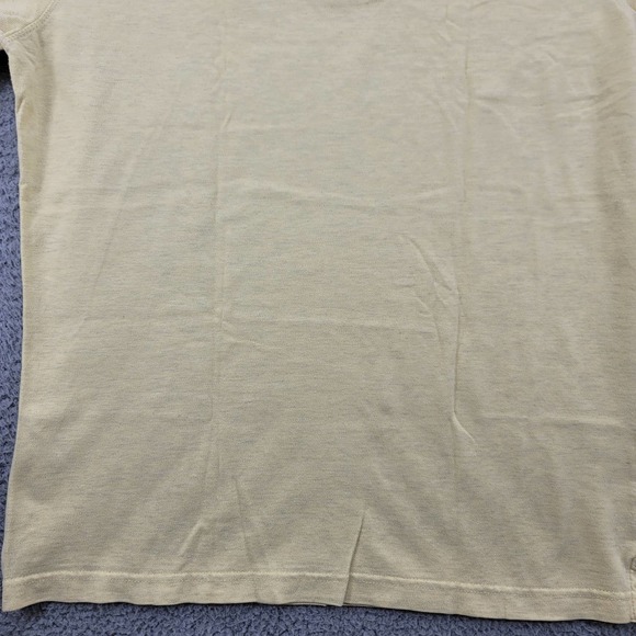 Banana Republic Shirt Mens Large Yellow Polo Golf Short Sleeve Classiccore Logo - Picture 8 of 14